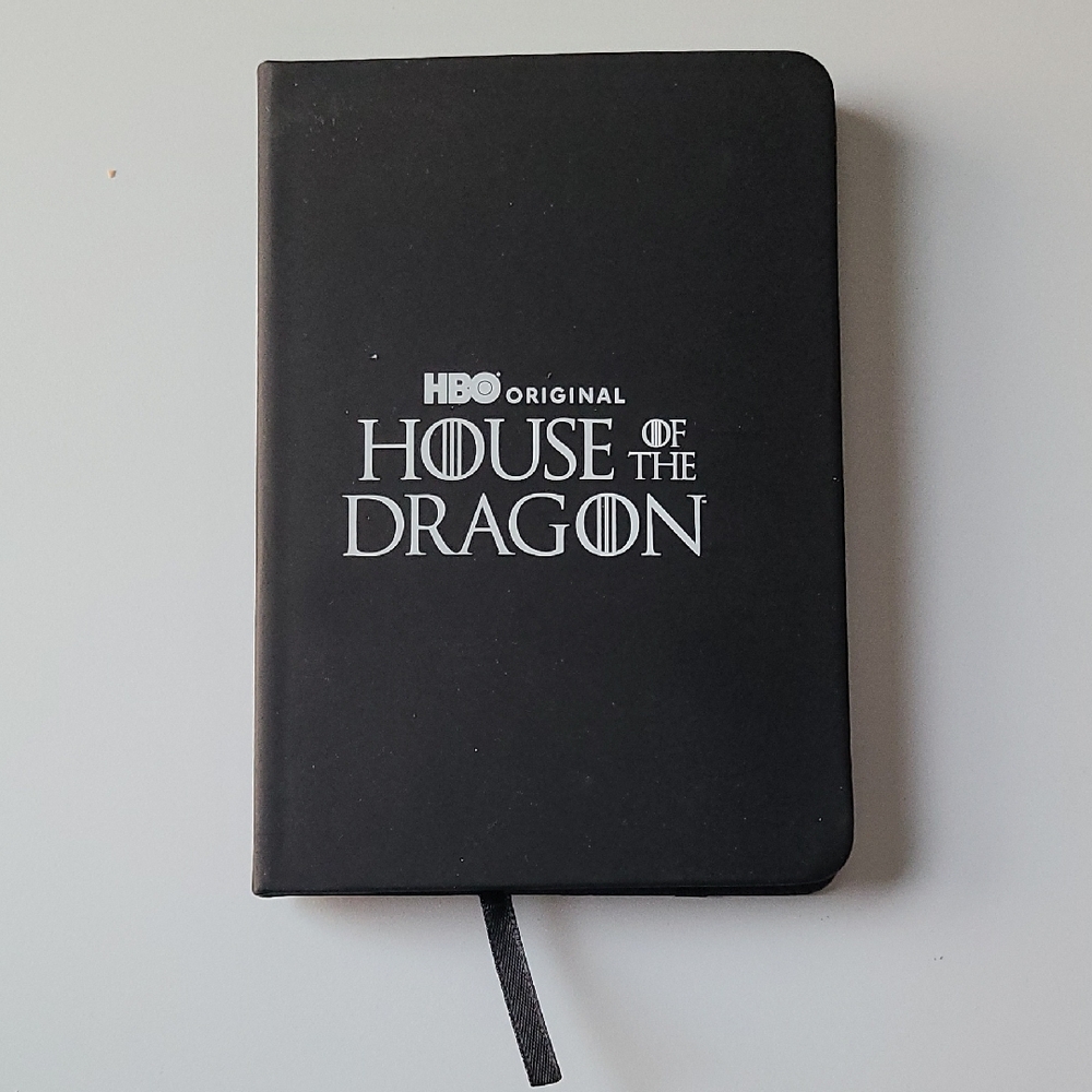 House of the Dragon Black Notebook